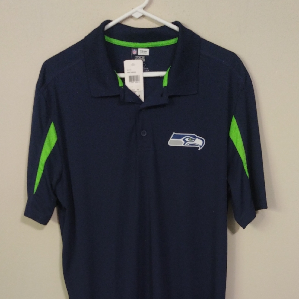 Nwt Seattle Seahawks Polo